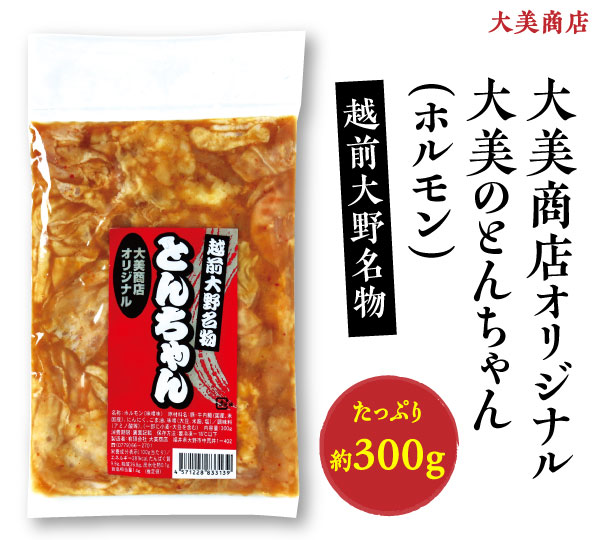 大美のとんちゃん(ホルモン)パッケージ